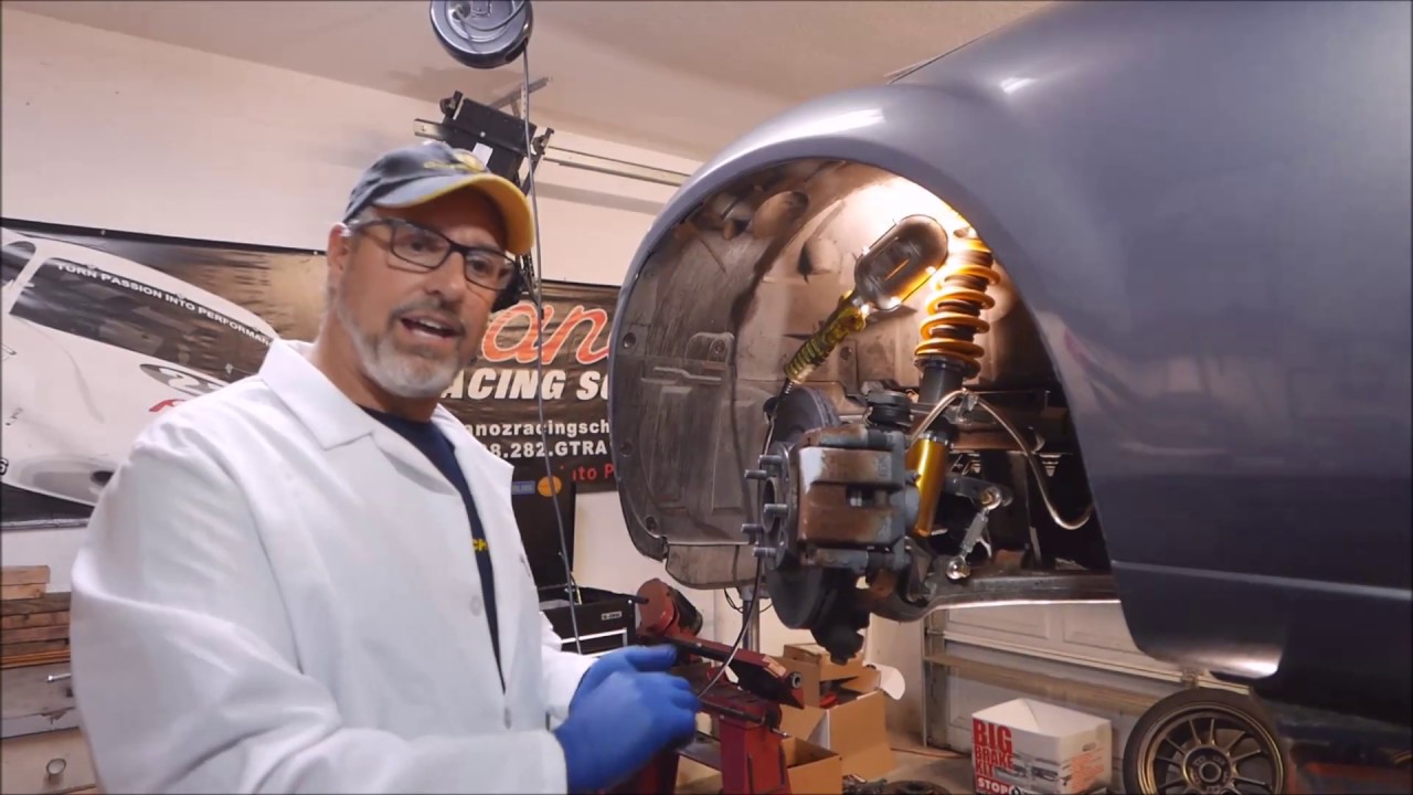 Install of StopTech Competition Brake Kit on an NC Miata