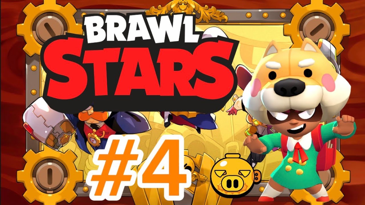 Brawl Stars Gameplay Playtrough Part 4 - Shiba Nita and Mega Pig