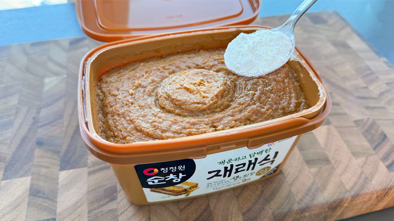짜고 맛 없는 된장에 “이것” 넣어보세요, 맛이 끝내줍니다! 당장 집에 가서 시도하십시오