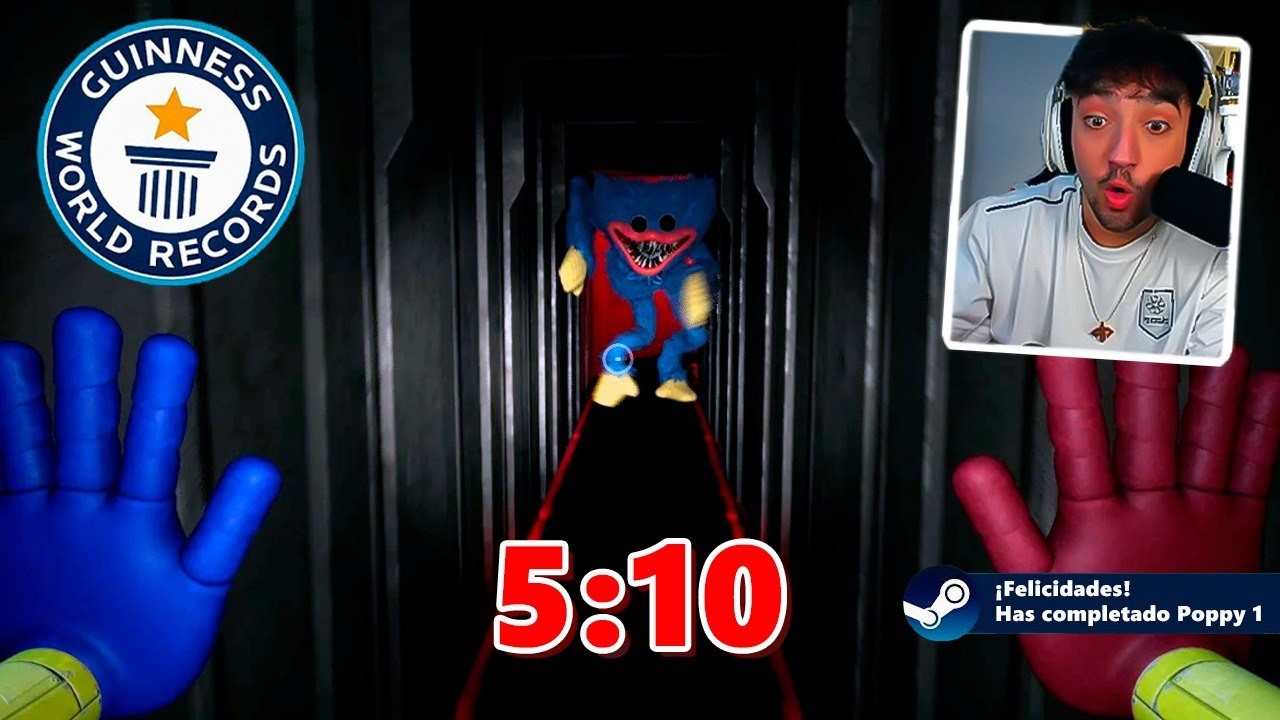 ESTE JUGADOR SE PASÓ POPPY PLAYTIME en 5:10 (WORLD RÉCORD) | Agustin51