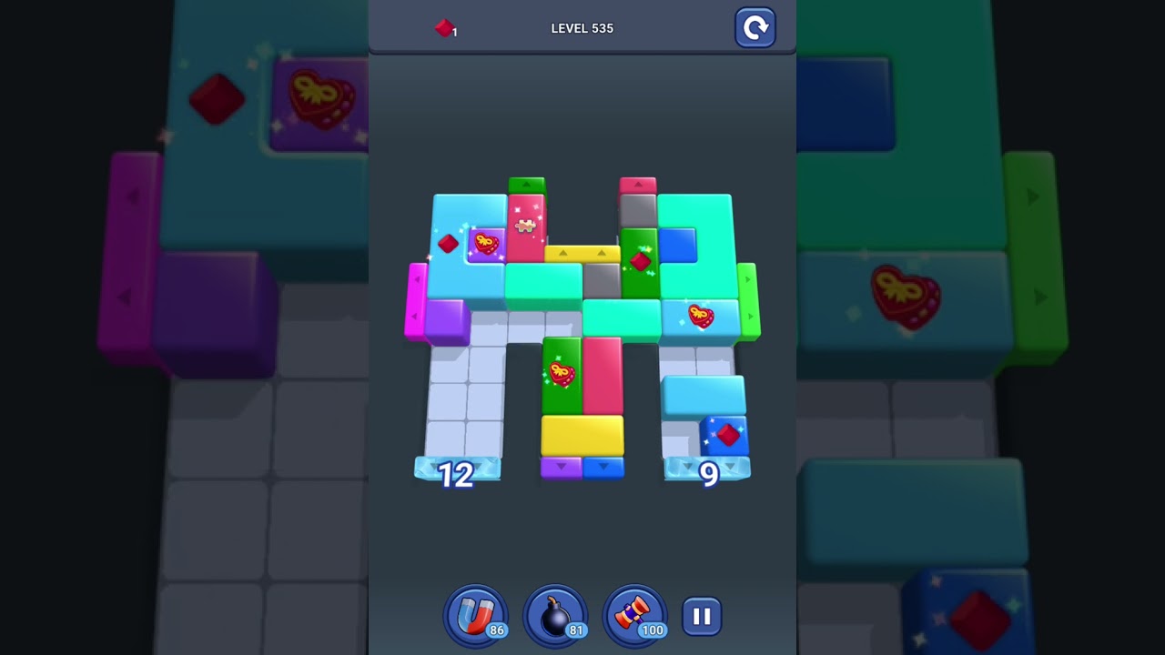 Shape Escape Level 535 | Nivel 535 Solución 