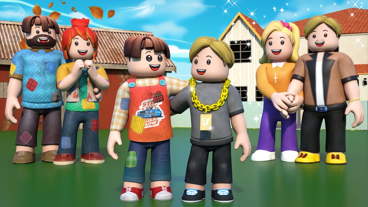 ROBLOX Brookhaven 🏡RP: Богатый мальчик и Бедный мальчик стали друзьями | Roblox Luke
