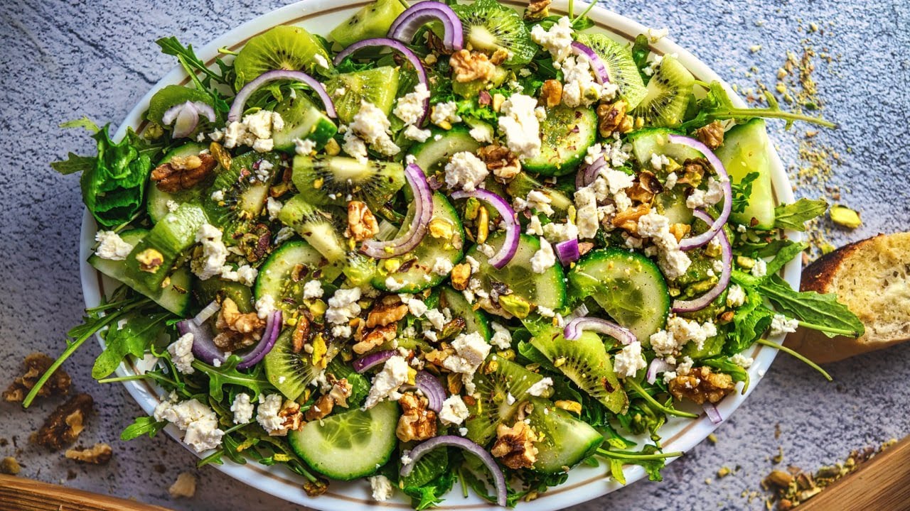Easy & Delicious  Kiwi Salad - How to Make the Best Kiwi Salad Ever - Easy & Delicious!
