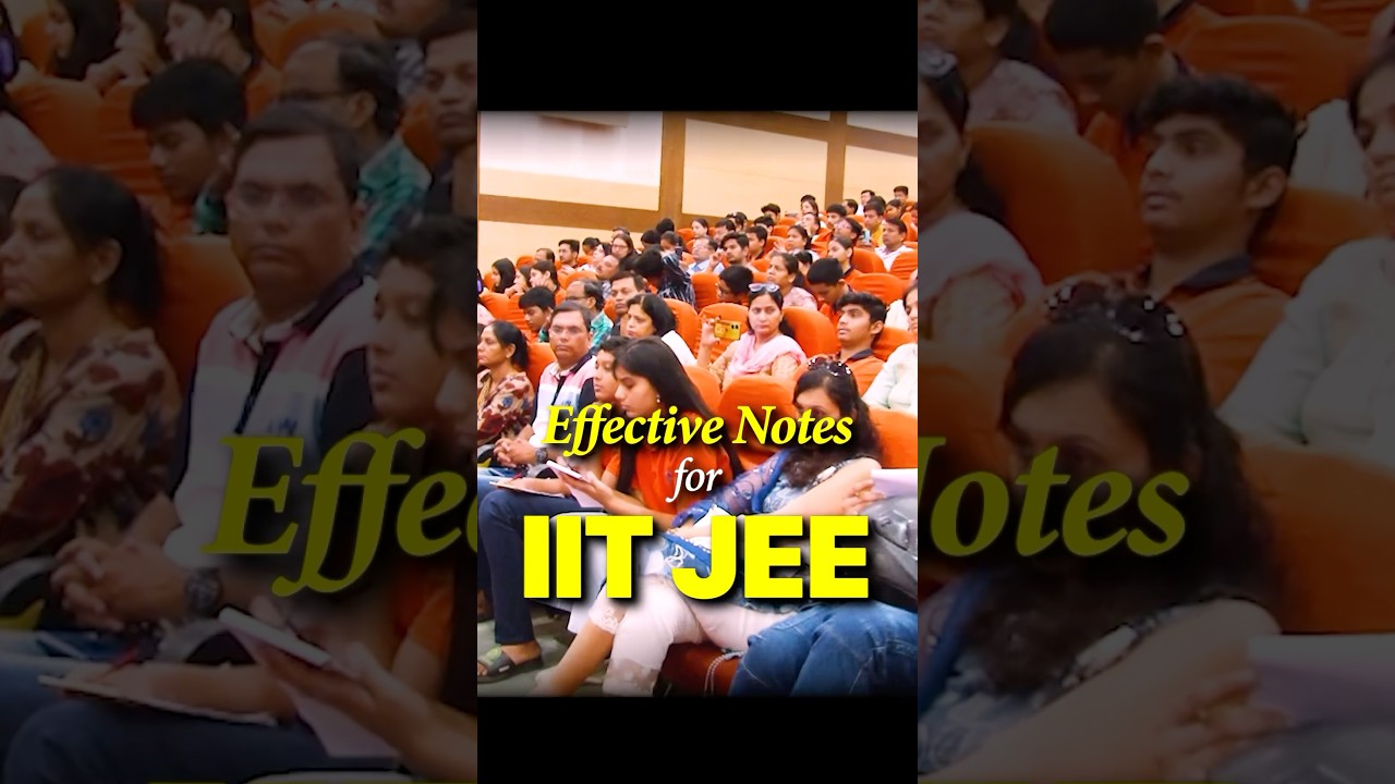 Revision Notes for IITJEE