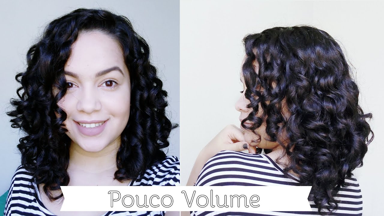 Finalização com POUCO volume - Cabelo Cacheado/Ondulado
