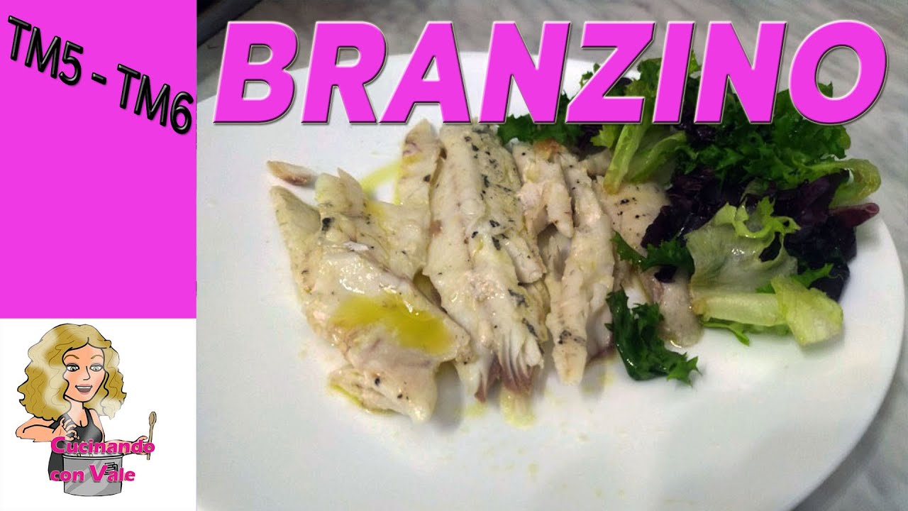 BRANZINO CON COTTURA SOTTOVUOTO per Bimby TM6