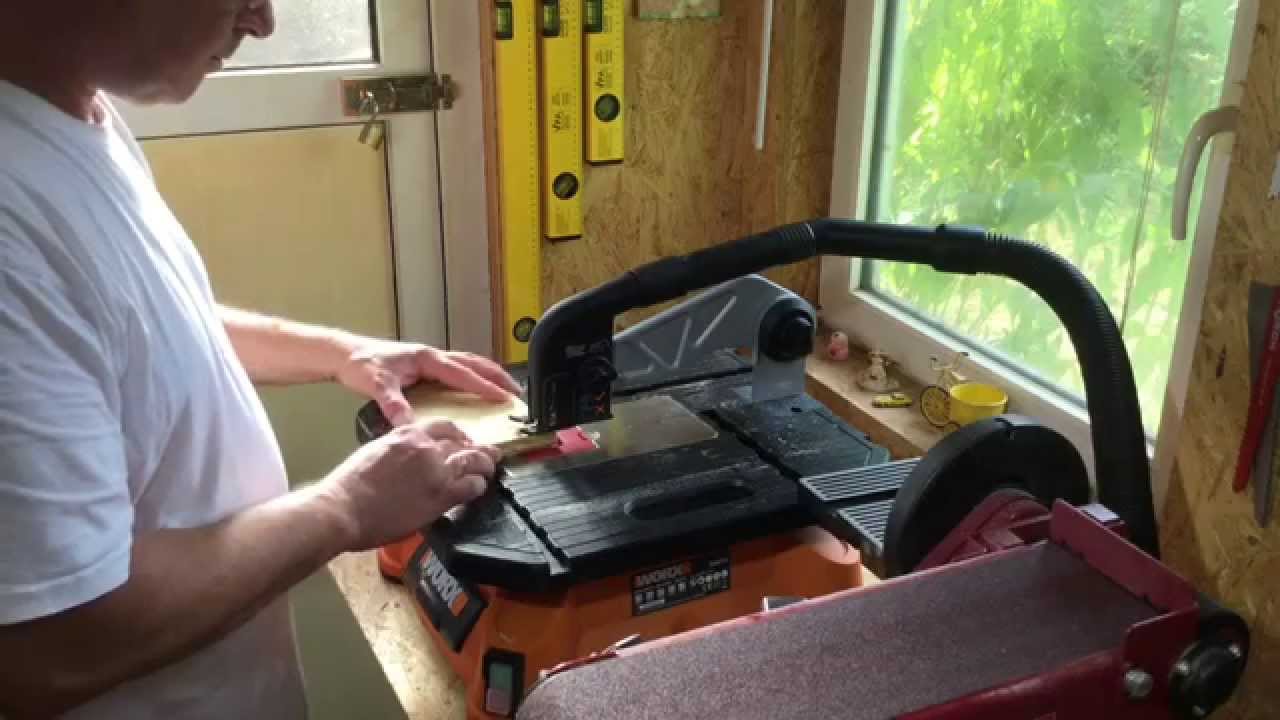 Mobile Schleif und Sägestation 2