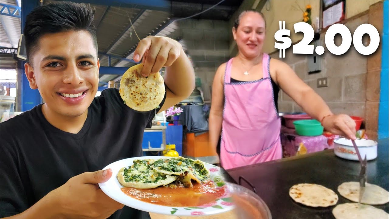 DESAYUNO EN EL MERCADO DE CHALATENANGO CON $2 DOLARES
