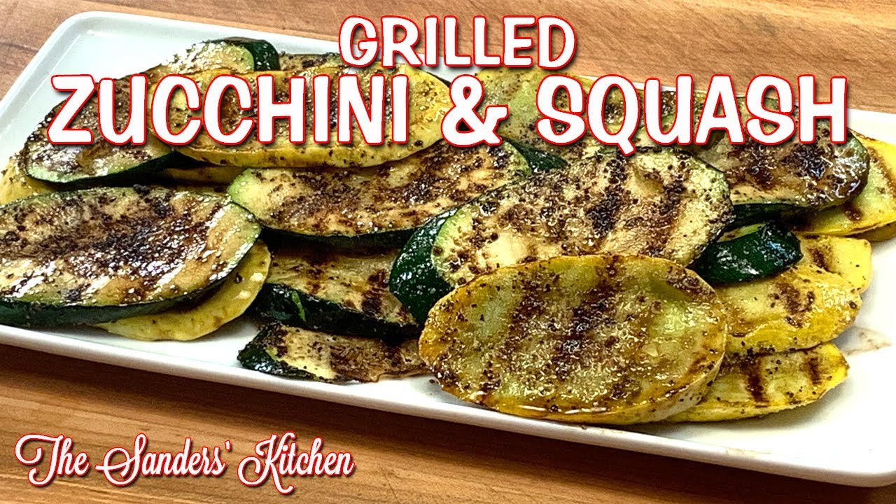 GRILLED ZUCCHINI AND SQUASH / SIMPLE SEASONING BLEND