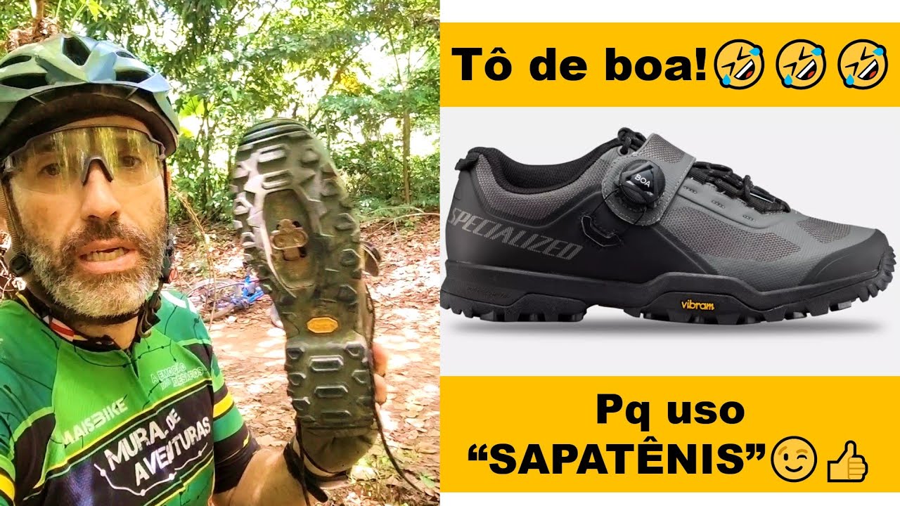 T&ocirc; de boa! Pq uso sapat&ecirc;nis [An&aacute;lise / Review Sapatilha Specialized Rime 2.0]