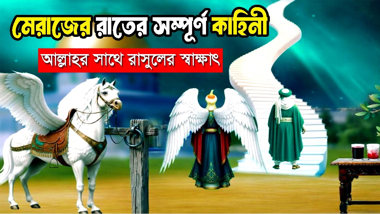 মেরাজের রাতের সম্পূর্ণ ঘটনা | আল্লাহর সাথে রাসুলের সাক্ষাৎ | Sara Dujahan | Quran, Hadith & Waz 2026