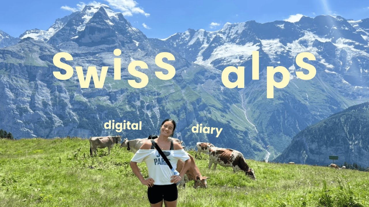 girls trip to the swiss alps; hiking, reflections, and good company