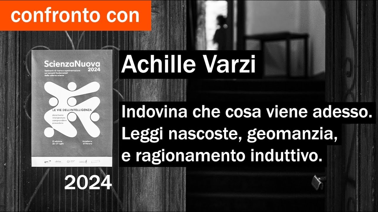 Confronto con i partecipanti «Indovina che cosa viene adesso. Leggi nascoste, geomanzia, e ...