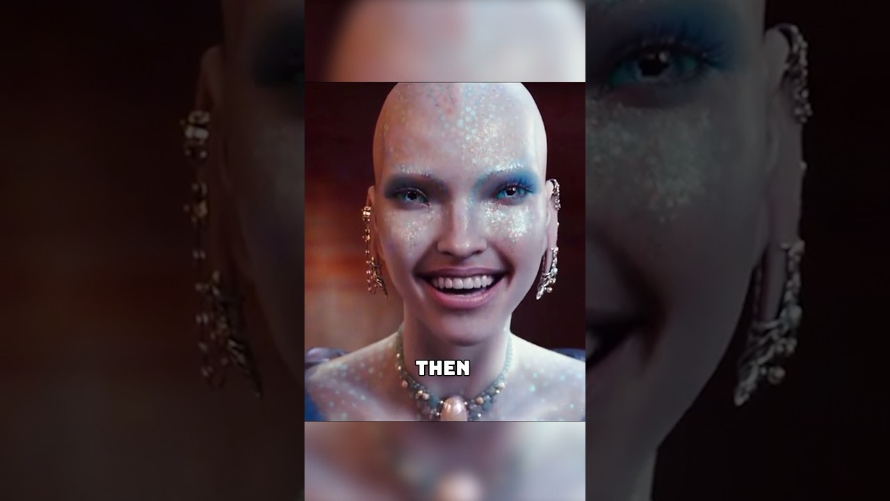 【Valerian】People on this planet wash their faces with pearls.#movie