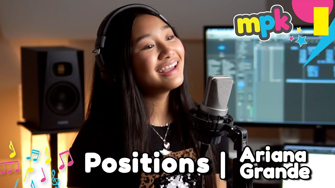 Positions - Ariana Grande [Clean Version] | Mini Pop Kids Cover