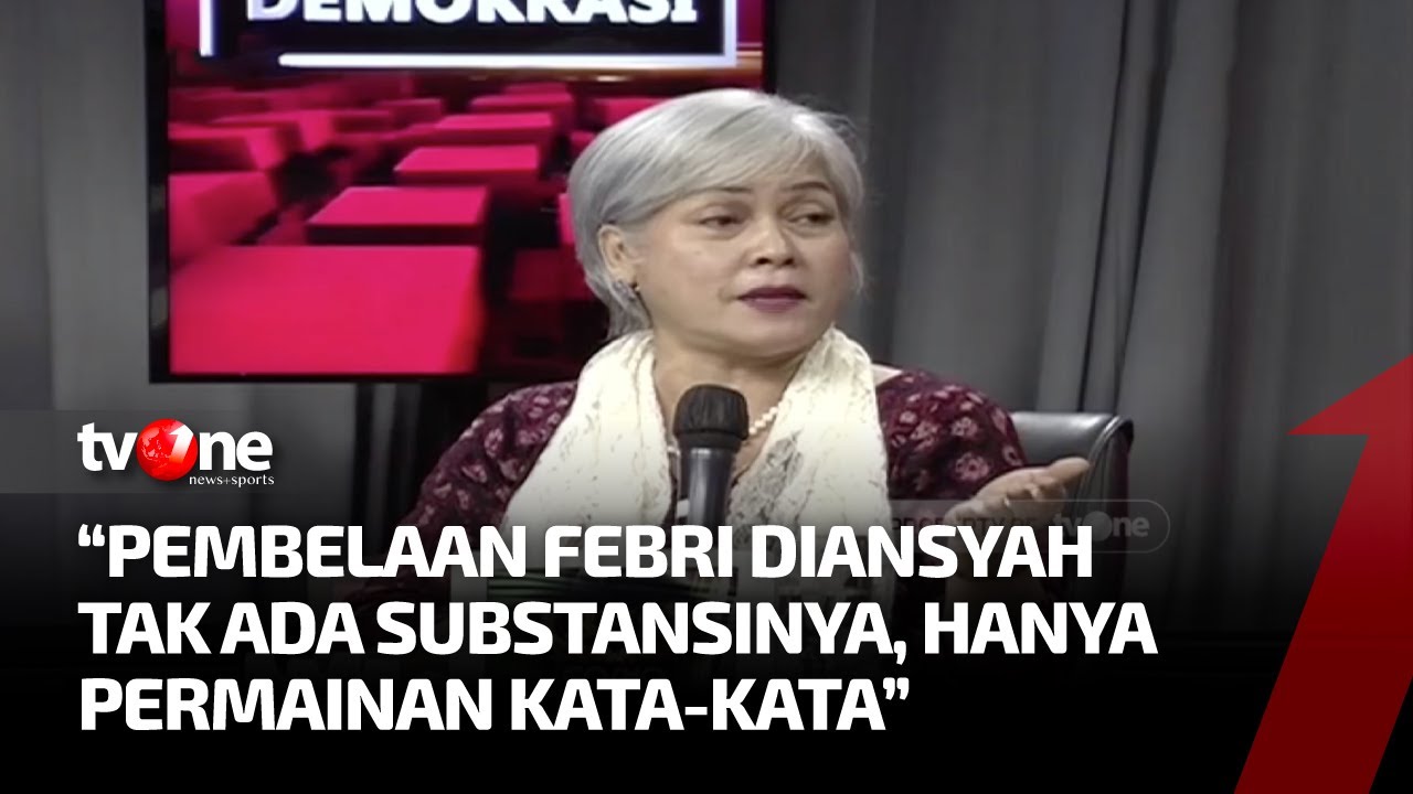 Keras! Ini Pendapat Irma Hutabarat Terkait Eksepsi Ferdy Sambo | Catatan Demokrasi tvOne