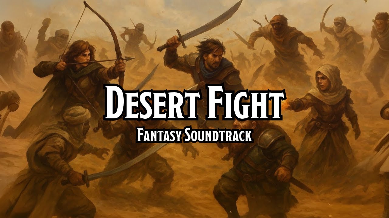 Desert Fight | D&D/TTRPG Battle|Combat|Fight Music | 1 Hour | Copyright free