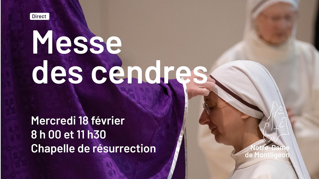Messe mercredi 18 février : 8 h | DIRECT