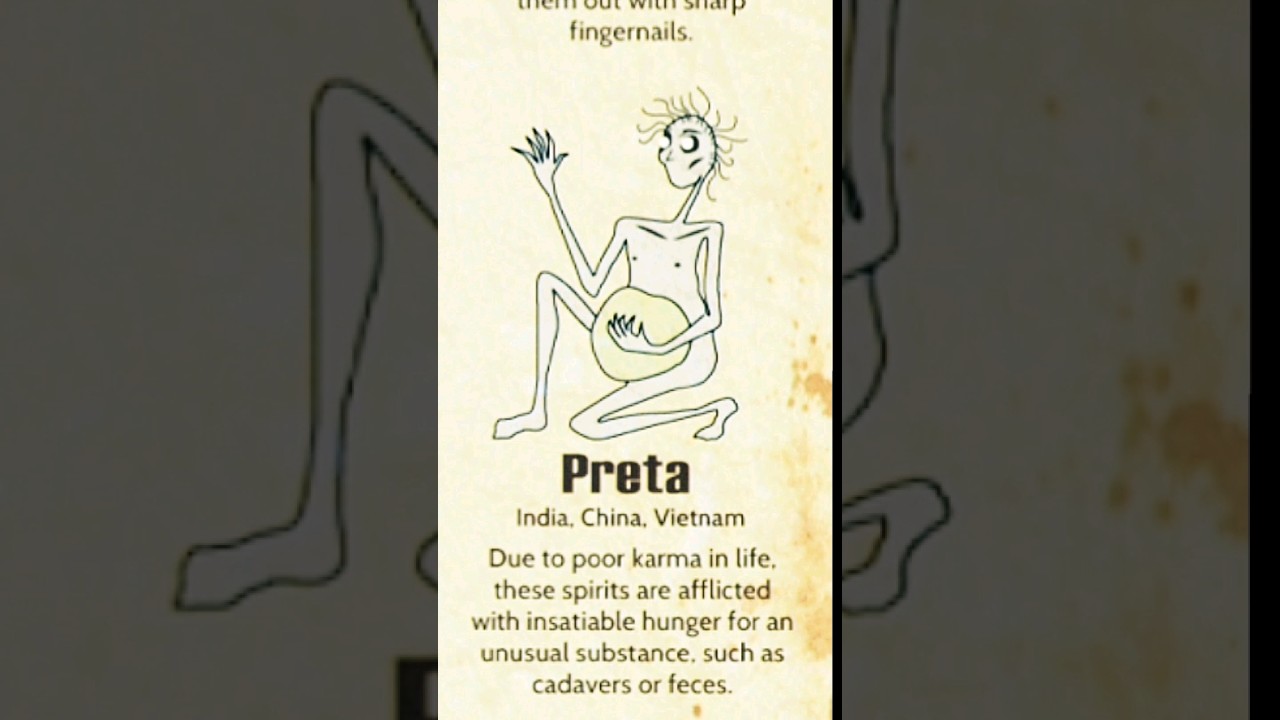 Types of Mythical Creature || Preta || 