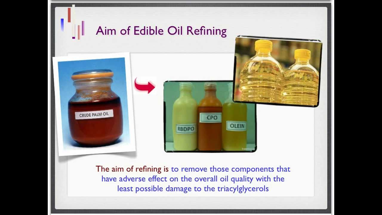 Palm Oil Refining: Part 1