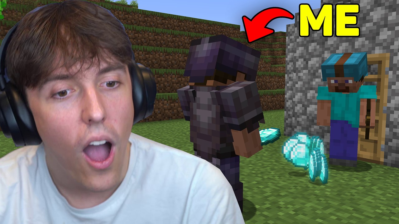 He Bought Poor People on Donut SMP