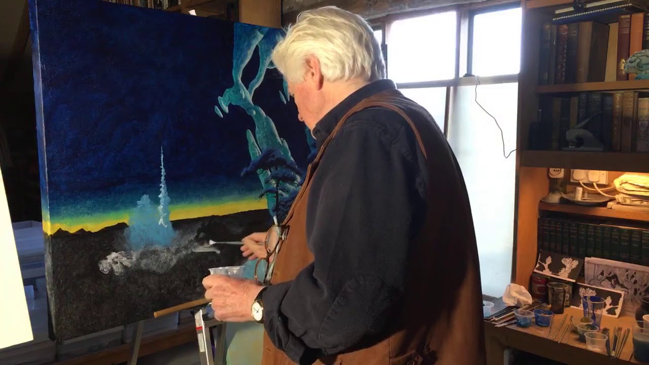 Roger Dean give advice for new painters 🖼️🎨🖌️😊