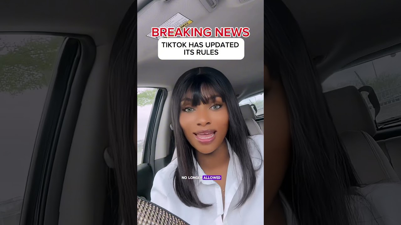 Breaking news: TikTok&rsquo;s 2025 new rules- what you need to know! #tiktoknews #tiktok