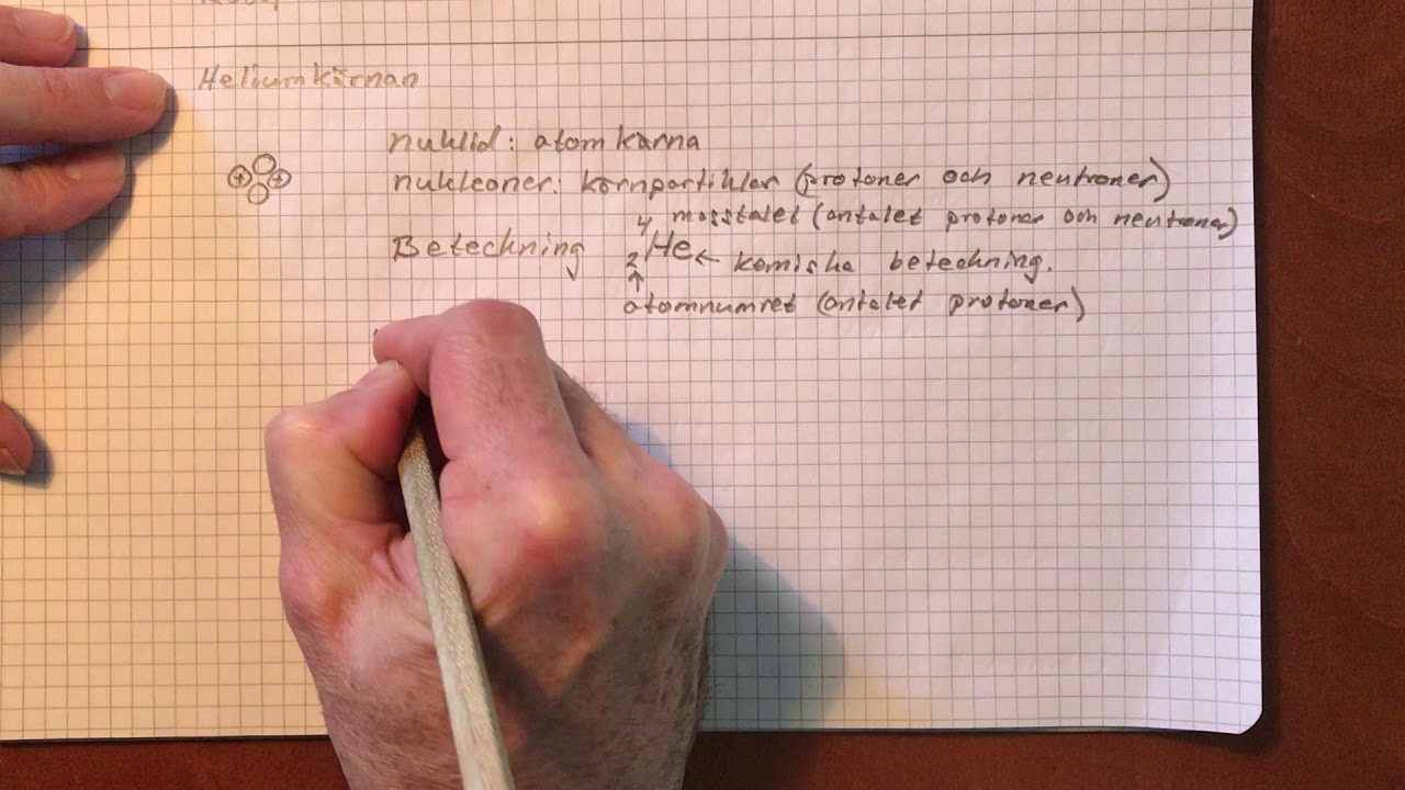 Isotoper och nuklider