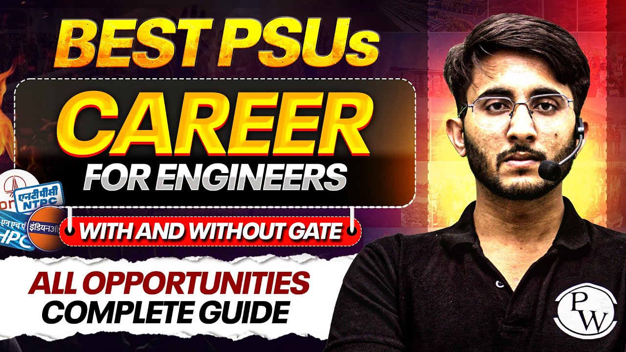 Best PSUs Career Options for Engineers | With & Without GATE | Complete Career Guide