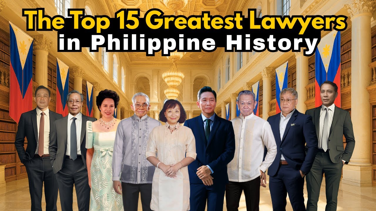 The Top 15 Greatest Lawyers in Philippine History