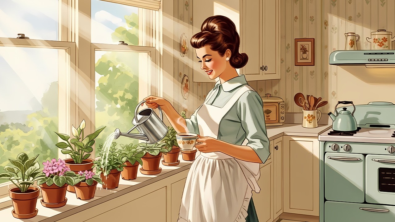 sunny morning coffee jazz ☀️ | cheerful 40s–50s vintage music to start your day right
