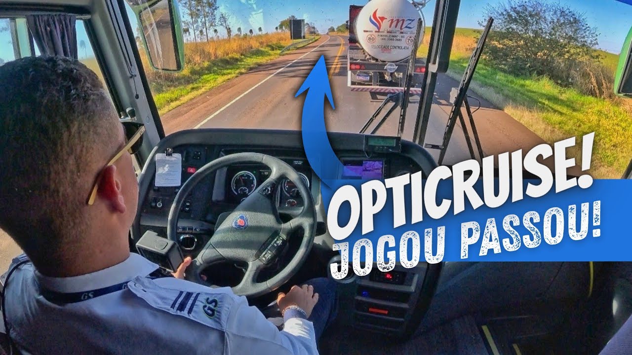 Não Tem sufoco: Scania opticruise Ultrapassagem é Rápida! EP10/25 