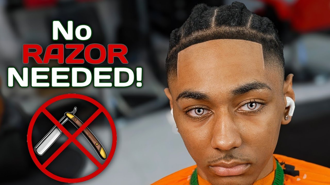 Razor LINEUP With NO Razor? | Haircut Tutorial