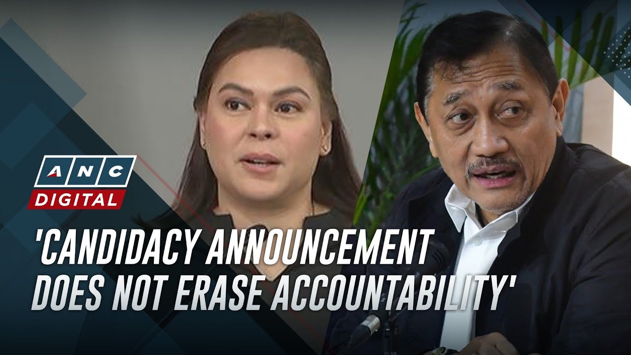 Lawmakers: Sara Duterte’s 2028 plans won’t erase alleged offenses | ANC