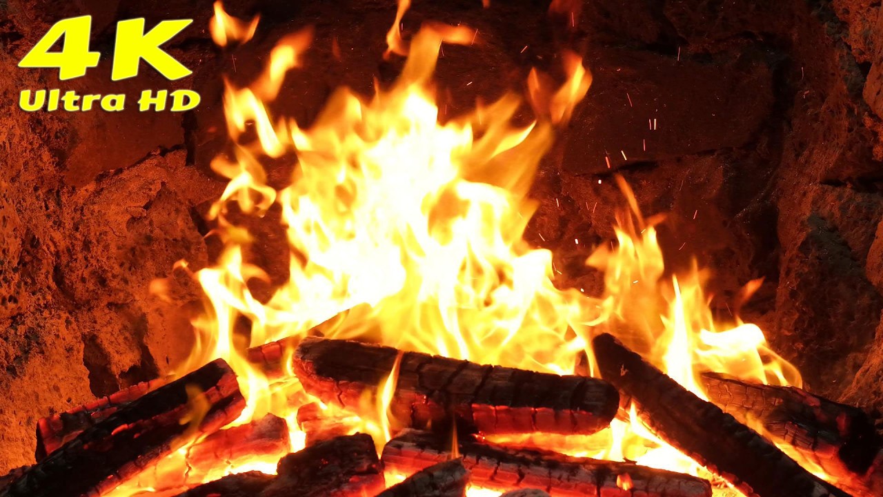 🔥 Winter Cabin Fireplace Ambience, Calm cozy fireplace atmosphere, Cabin in the woods sleep sounds