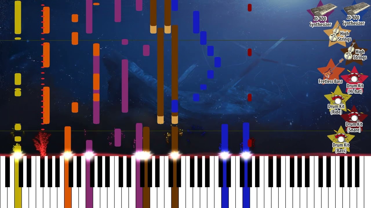 Super Mario 64 With Original Instruments - Dire, Dire Docks / Water Theme