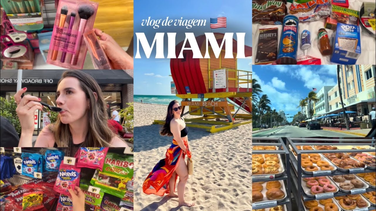 Vlog de viagem | MIAMI: praias, compras, pontos turísticos