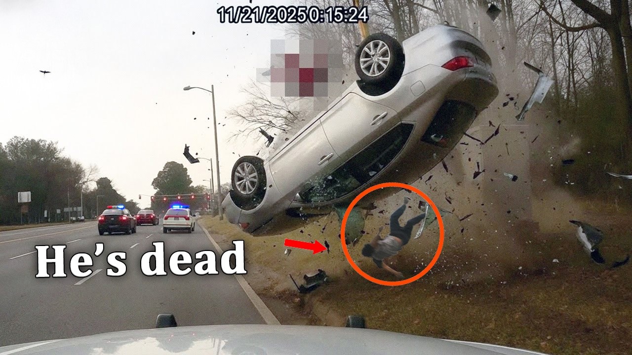 Craziest Police Dashcam Moments: Wildest PIT Maneuvers and High-Speed Crashes