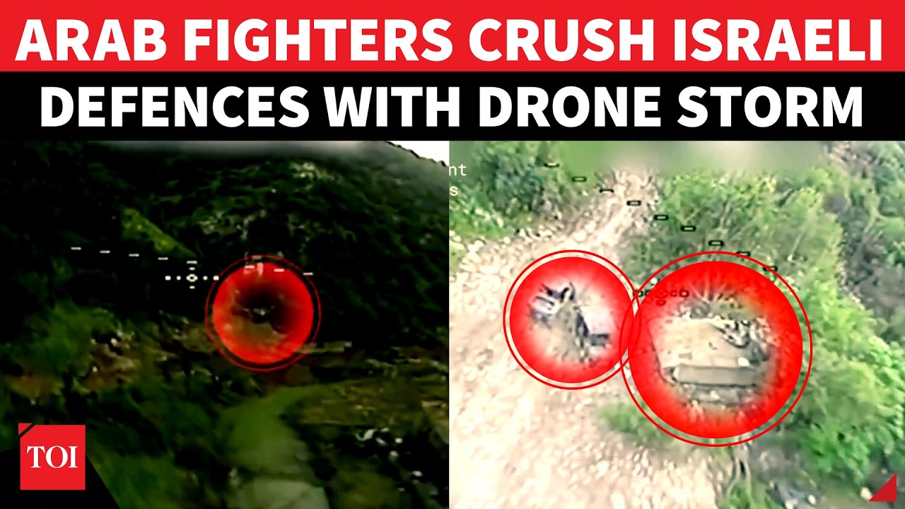 Israeli Town On Fire As Arab Drones SMASH Iron Dome, Inflict Casualties In Israel