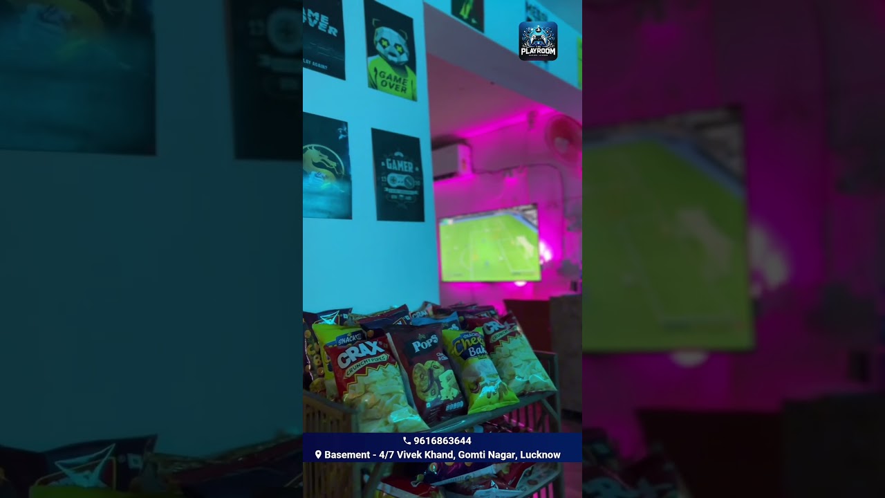Why Always The Playroom? | Best Gaming Lounge in Lucknow | PS5, FIFA, COD & More!