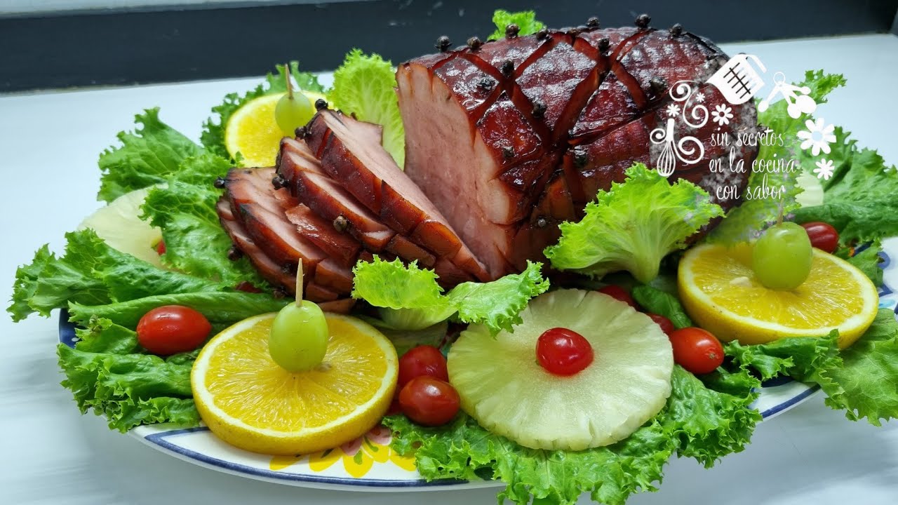 JAMON NAVIDEÑO ENVINADO HORNEADO|#SinSecretosEnLaCocinaConSabor.