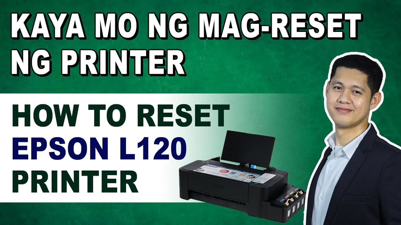 КАК СБРОСИТЬ ПРИНТЕР EPSON L120 (Как сбросить настройки принтера Epson L120)