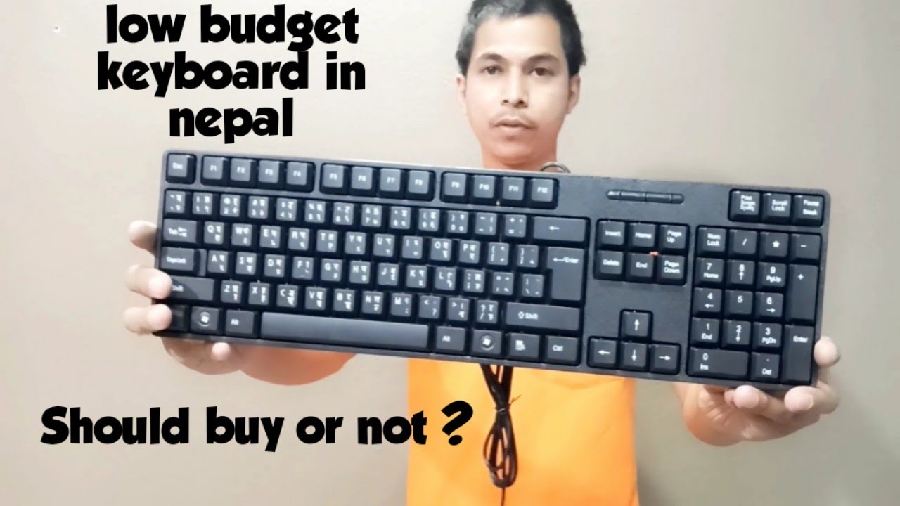Most used low budget keyboard in nepal--keyboard under rs.500