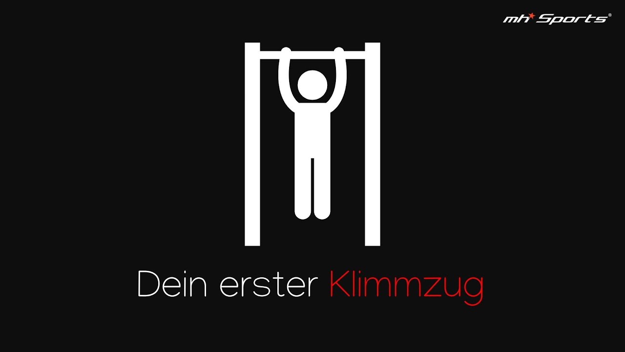 Klimmzüge lernen, den ersten Klimmzug schaffen mit resistance Band, die perfekte Technik.