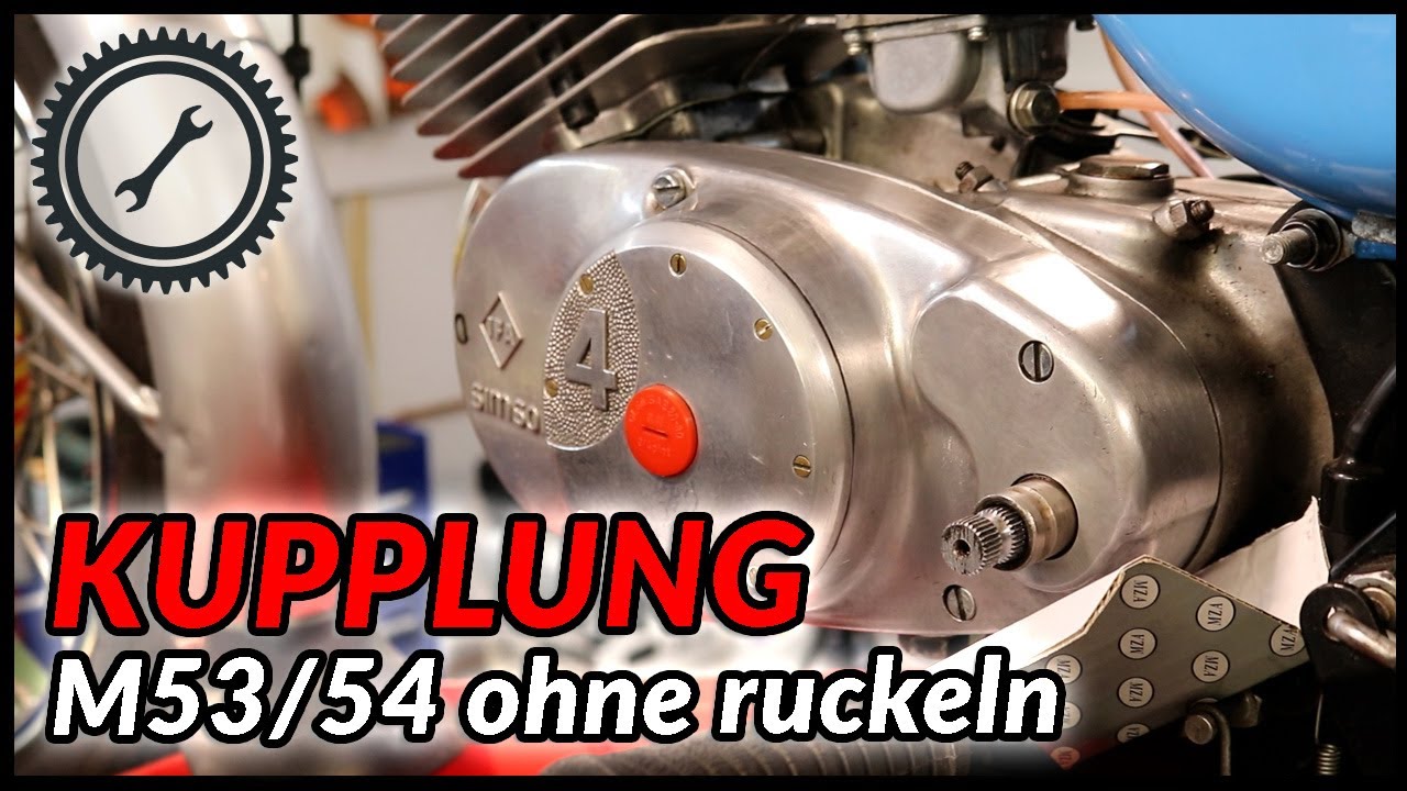 Simson S50, Schwalbe, Star und Co. - Die ruckgedämpfte Kupplung