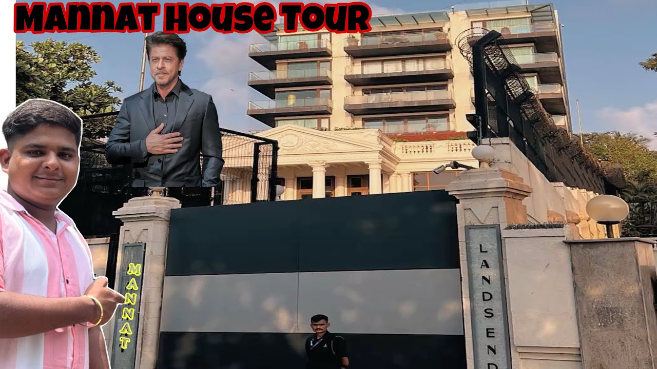 Shahrukh Khan House Mannat - Tour | Mumbai's Most Expensive🤑 & Luxurious House 😍