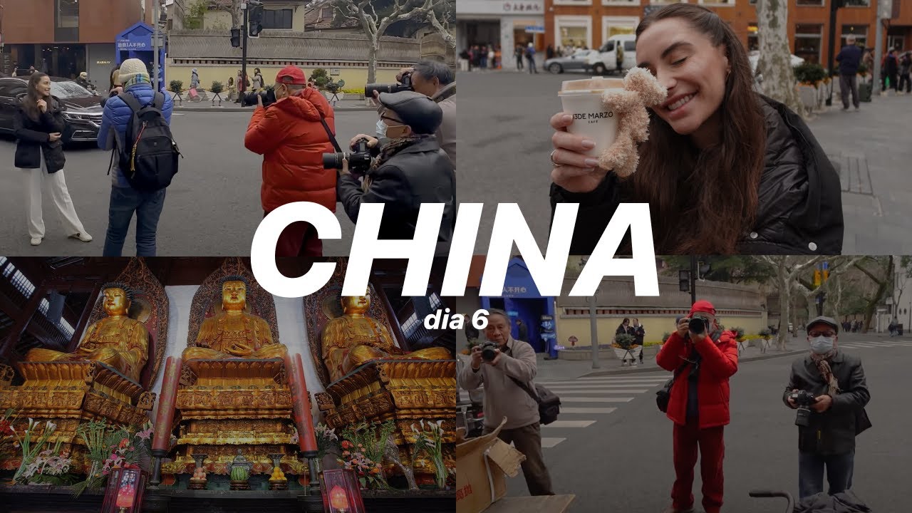 Virei uma celebridade na China! 🇨🇳 Wukang Road, Harmay, templo budista, farmácia | 6º DIA NA CHINA