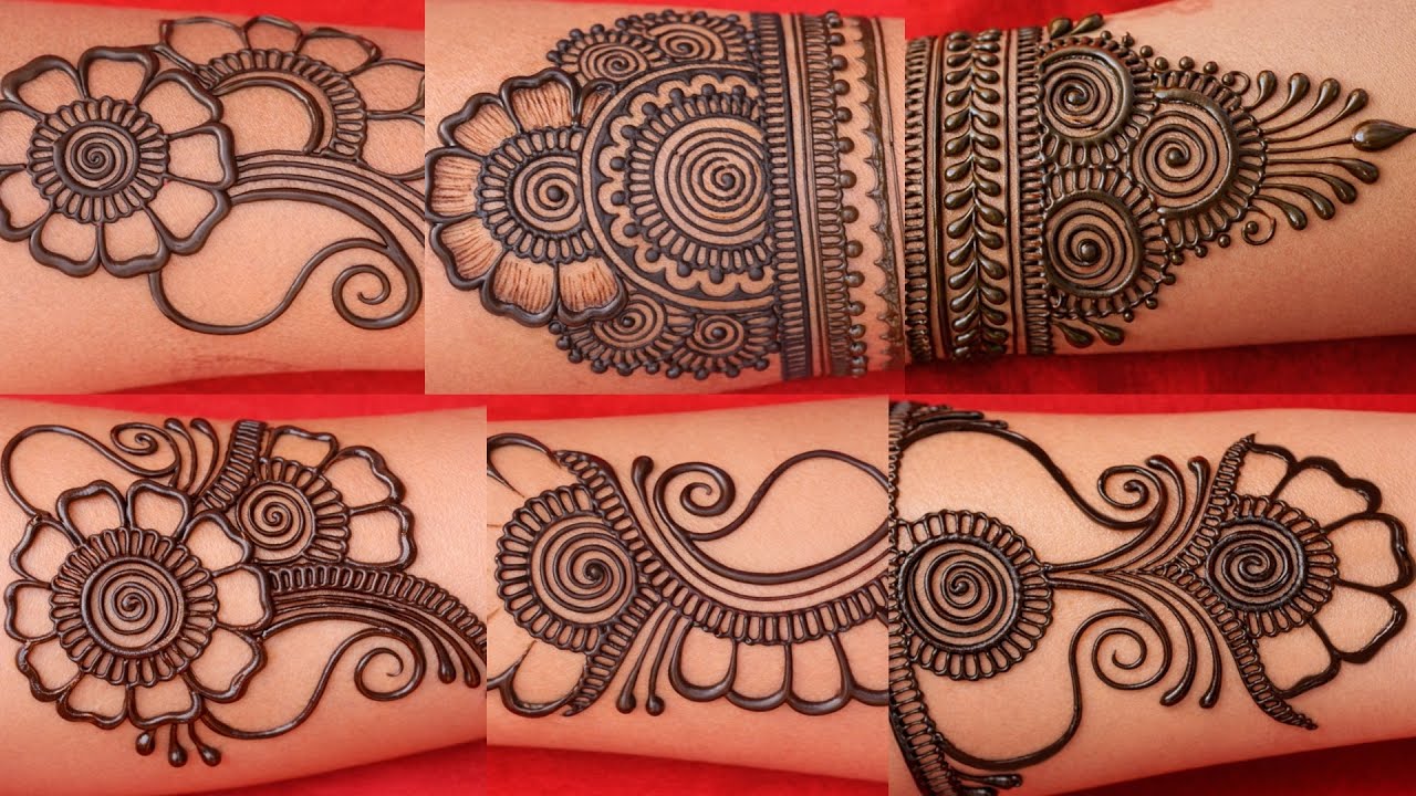 Very simple unique style mehndi design for hands | new easy mehndi design 2026 Best 6 mehndi mehandi