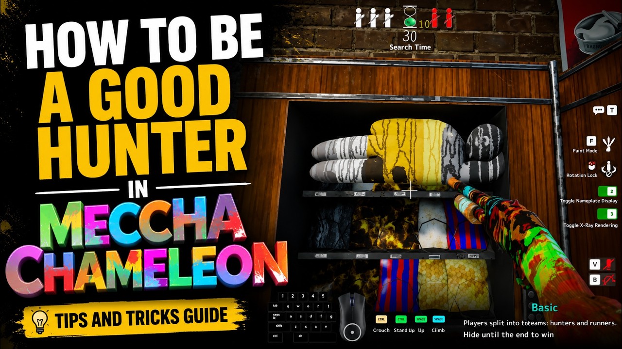 Как стать хорошим охотником в игре Meccha Chameleon (Гайд с советами и хитростями)