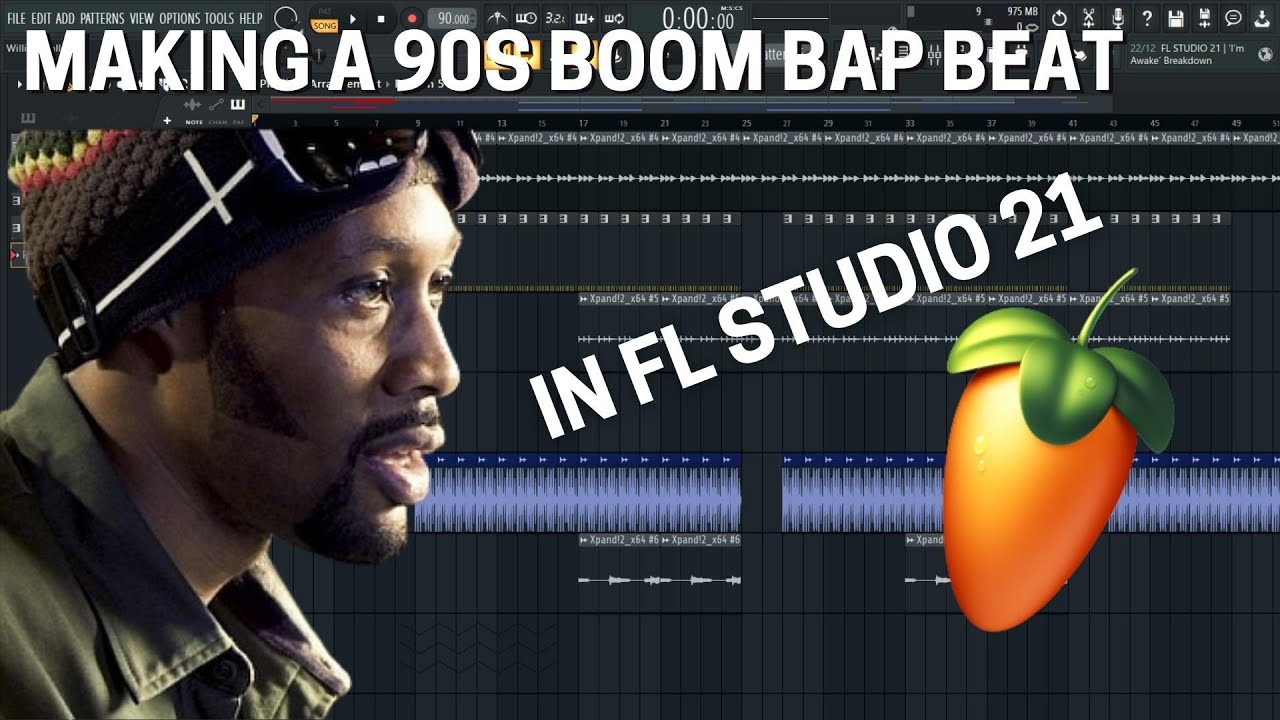 MAKING A 90s BOOM BAP BEAT IN FL STUDIO 21 (FL Studio 21 Cook-Up)